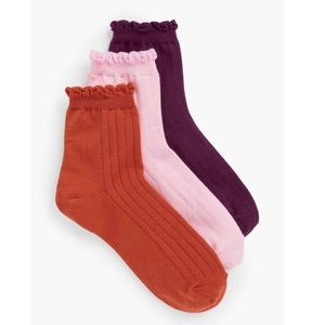 Talbots Crew Socks 3-pack